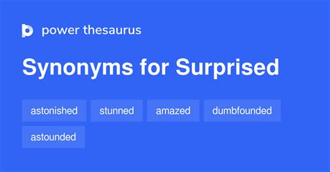 surprise synonym